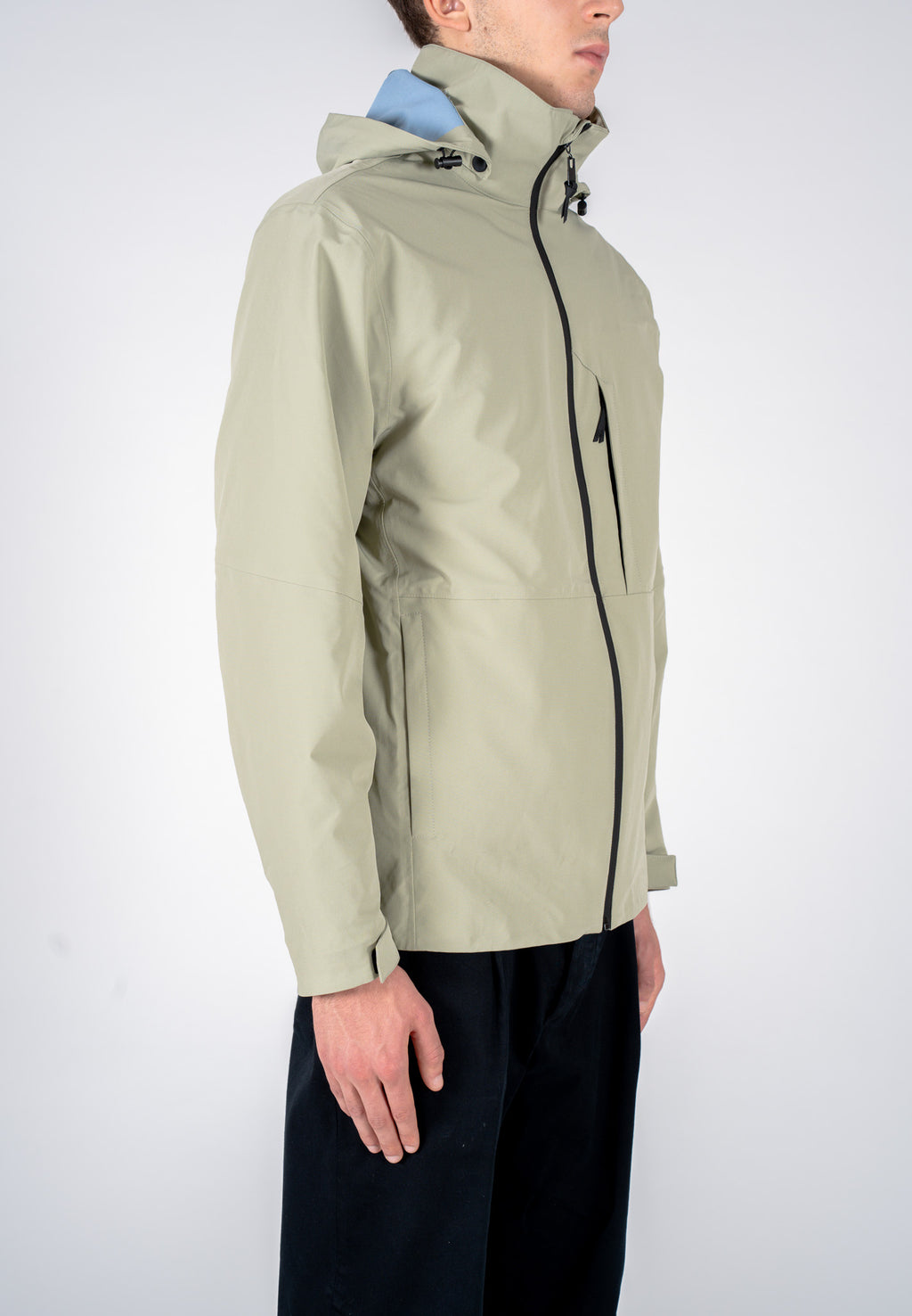 Giacca tecnica grigio chiaro