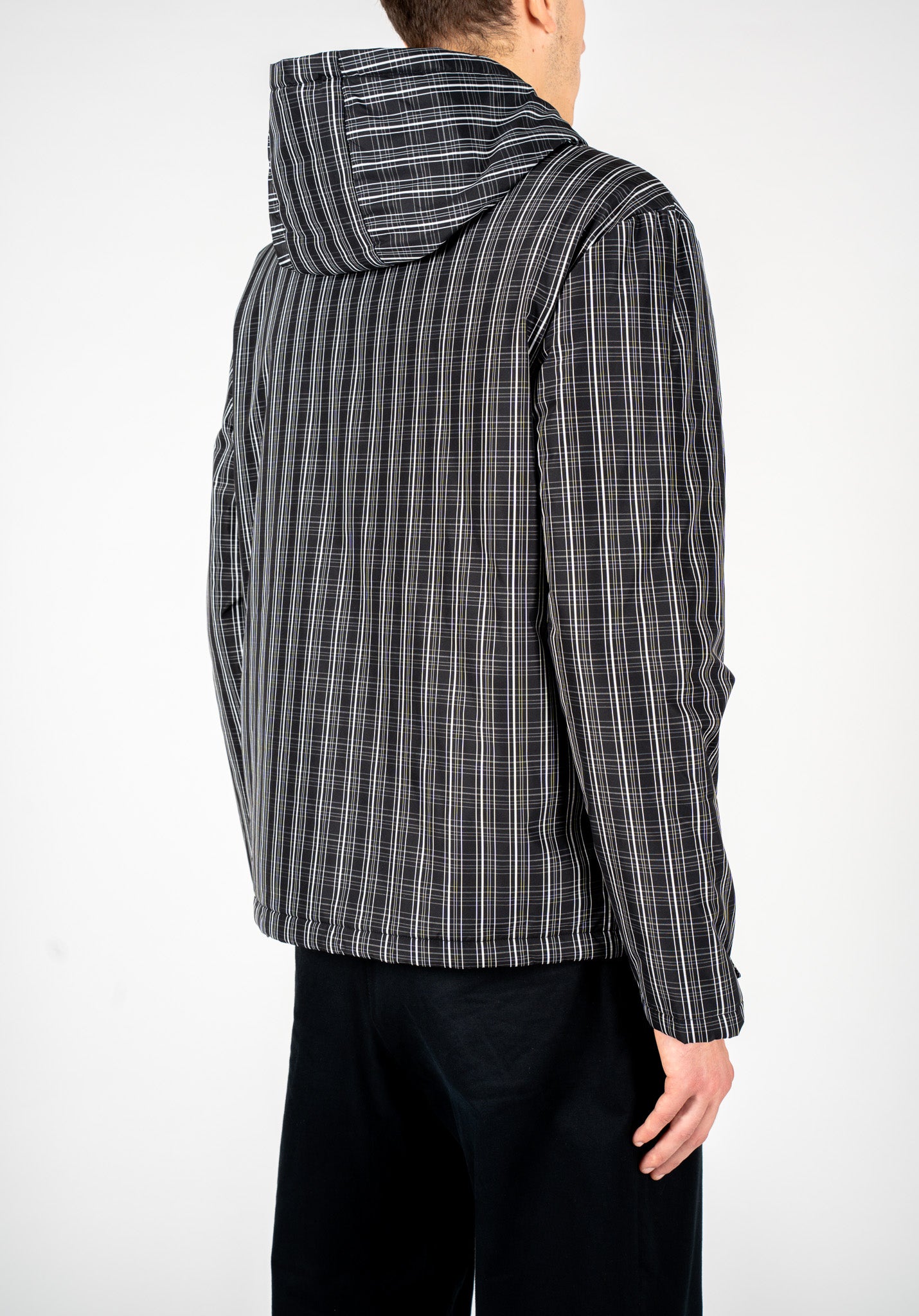 Giacca leggera con motivo gessato