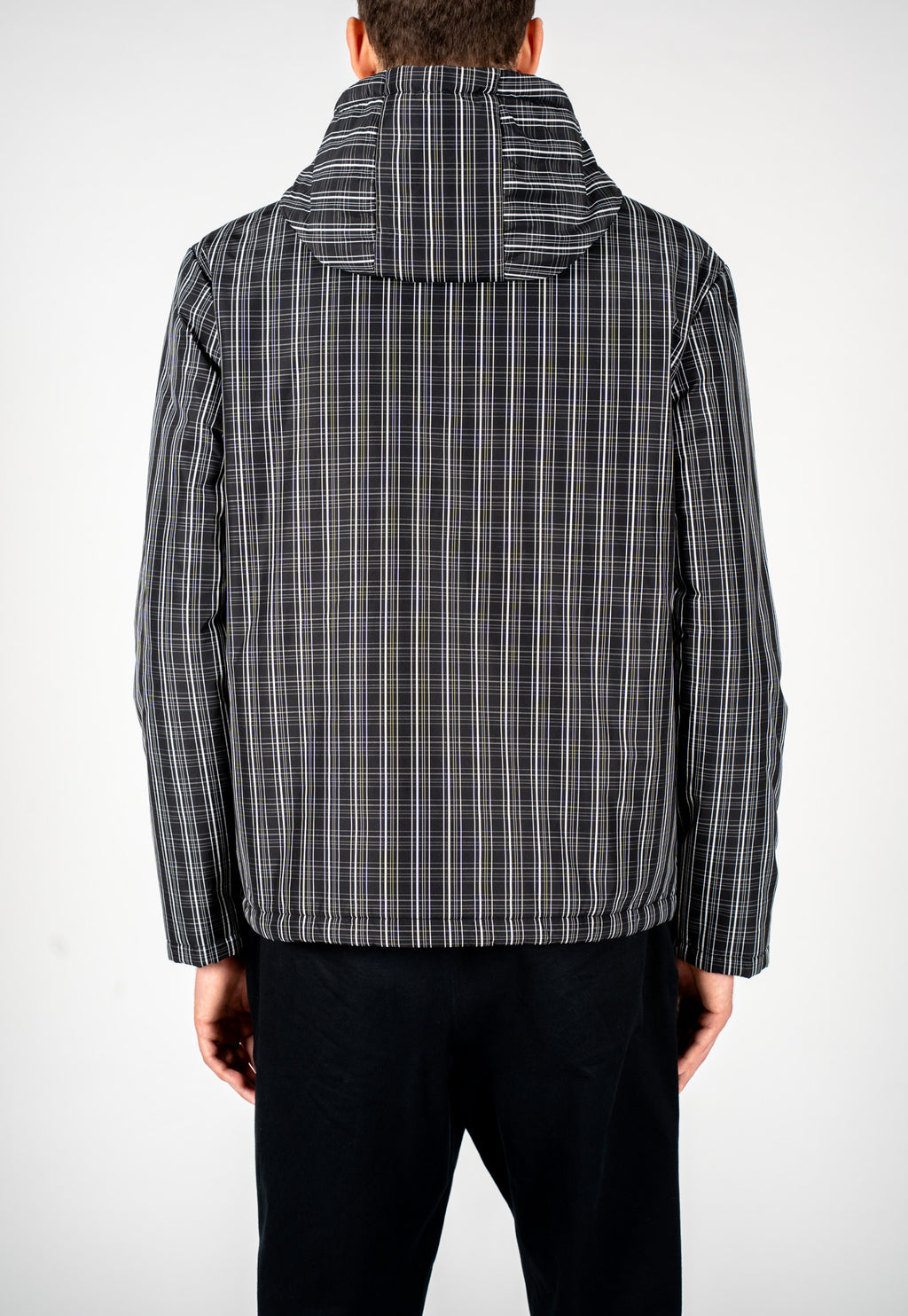 Giacca leggera con motivo gessato