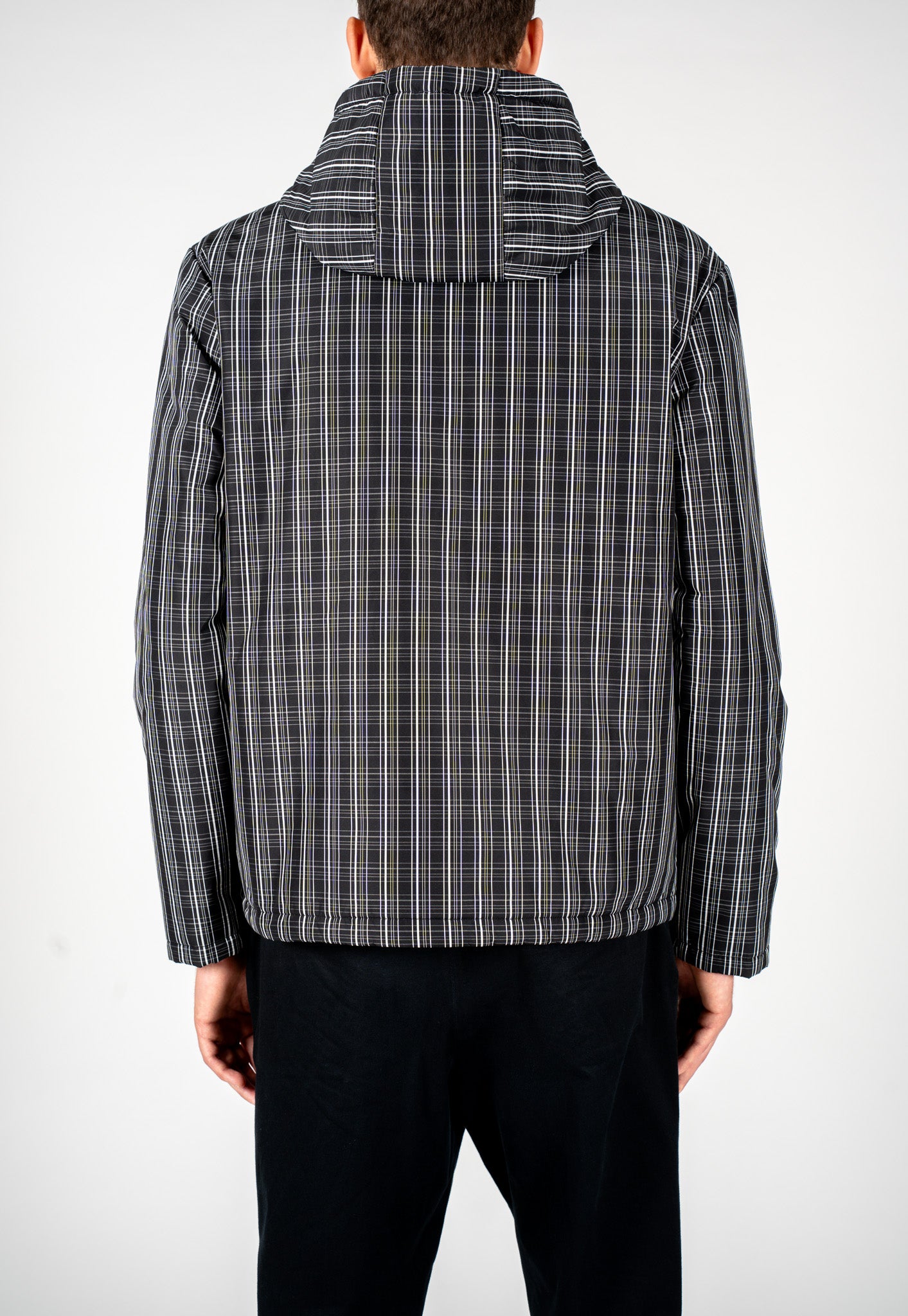 Giacca leggera con motivo gessato