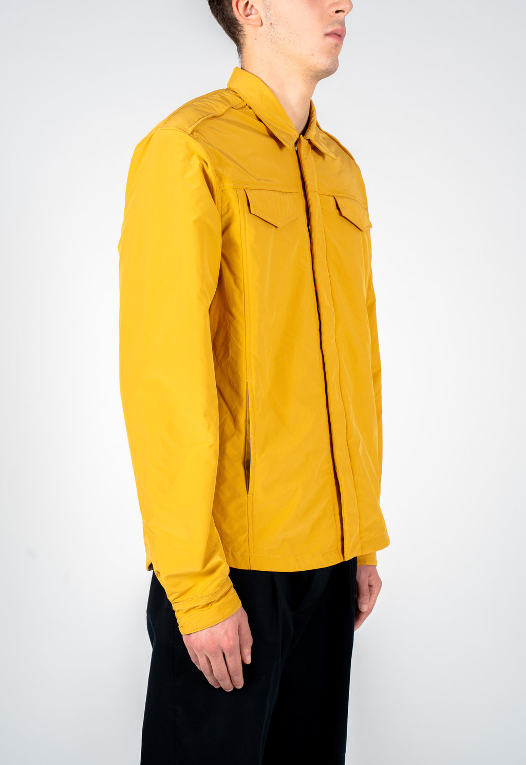 Overshirt color caramello