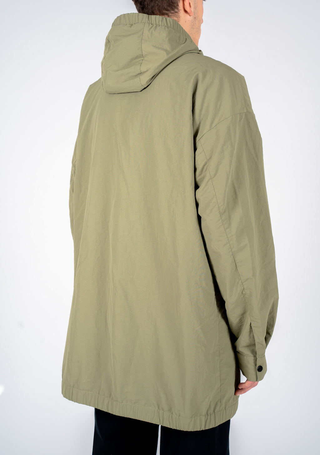 Parka tecnico verde militare