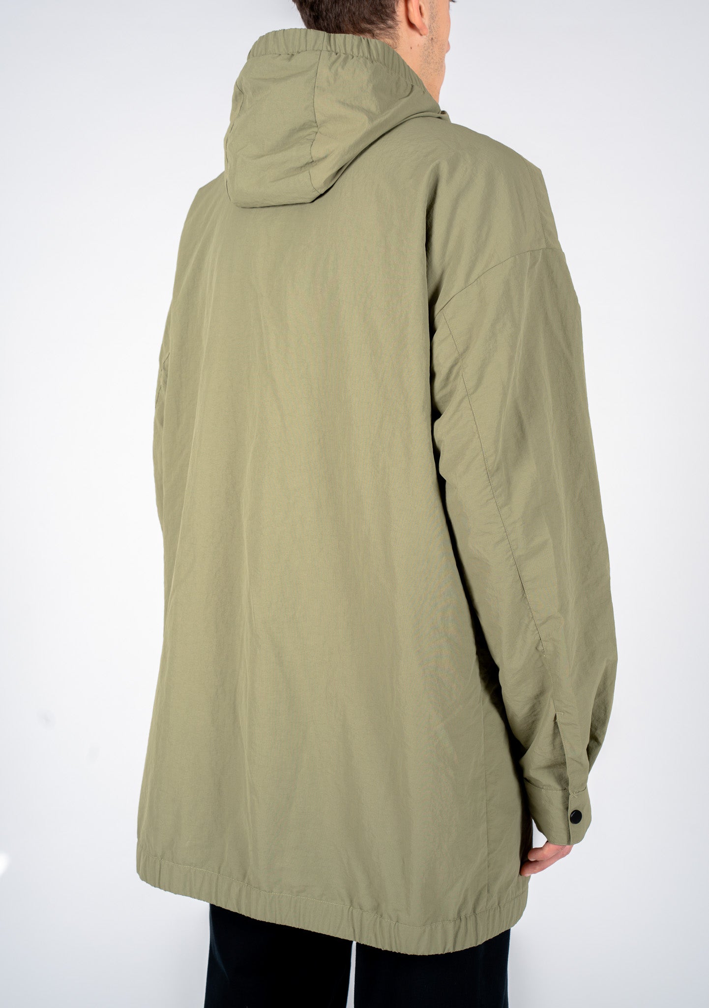 Parka tecnico verde militare