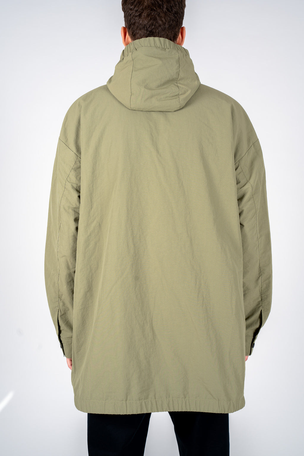 Parka tecnico verde militare