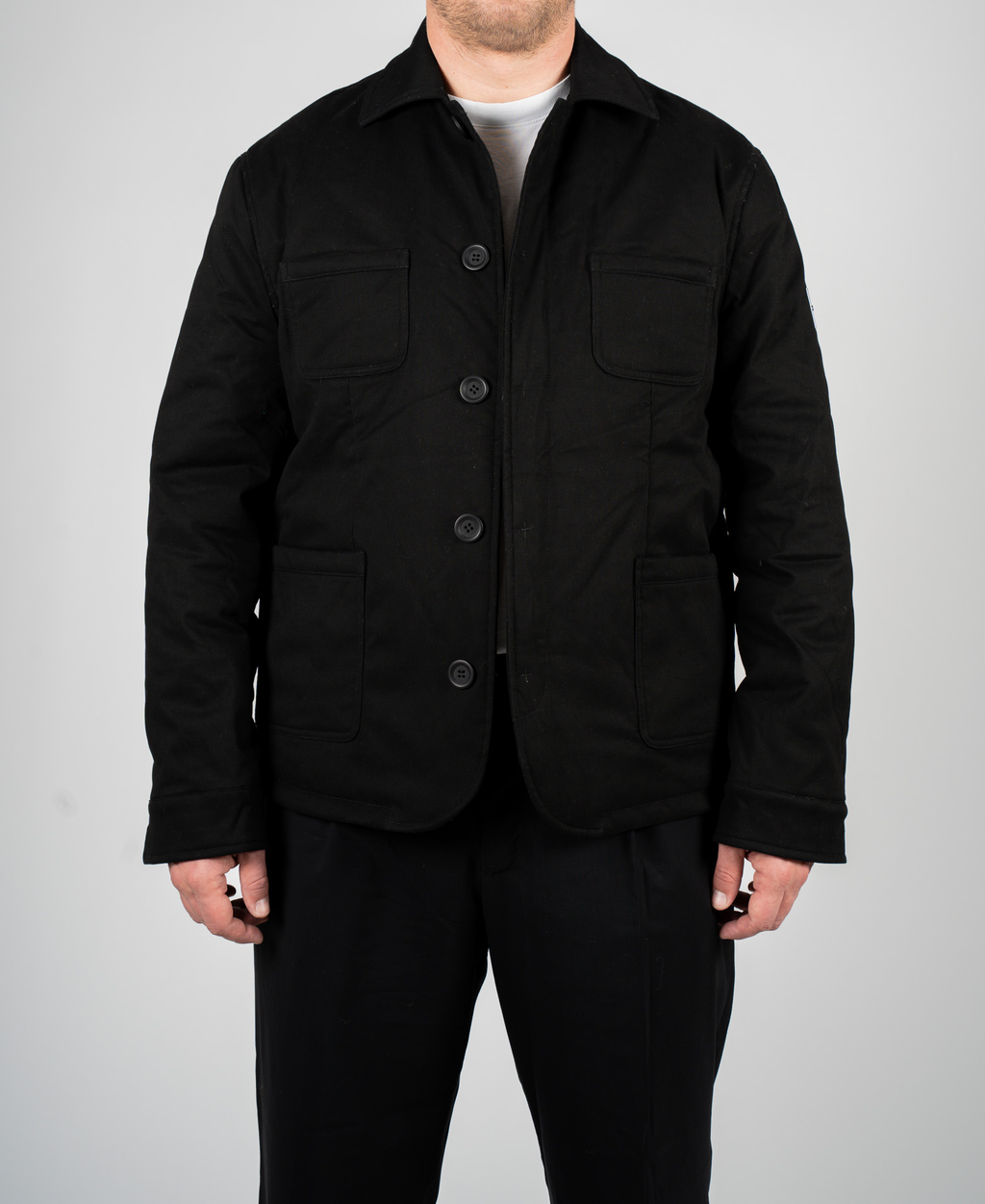 Giacca workwear nera