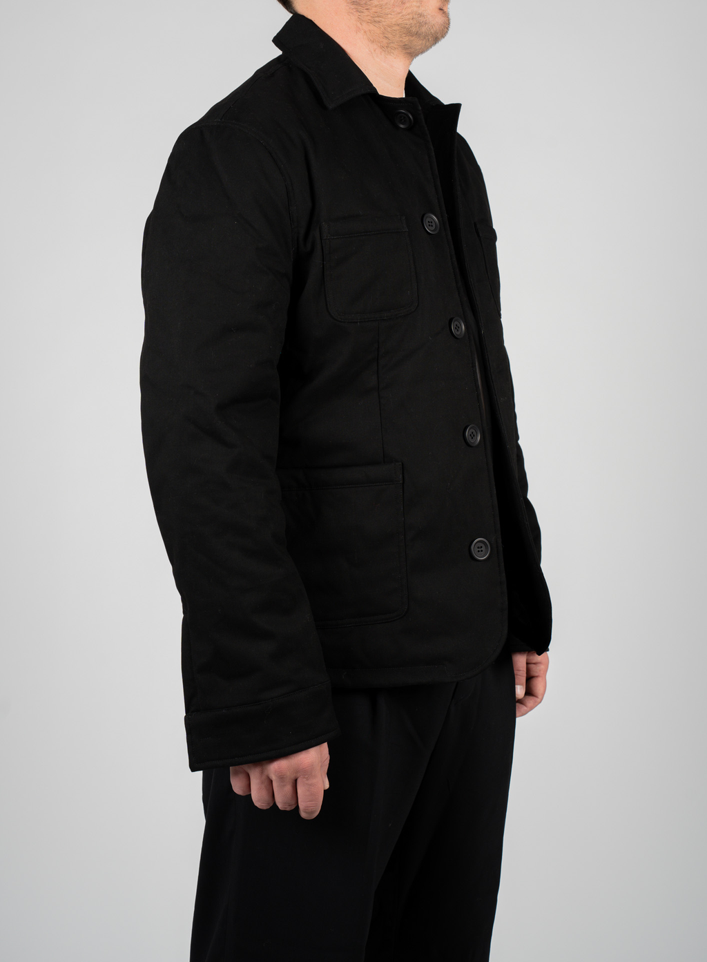 Giacca workwear nera