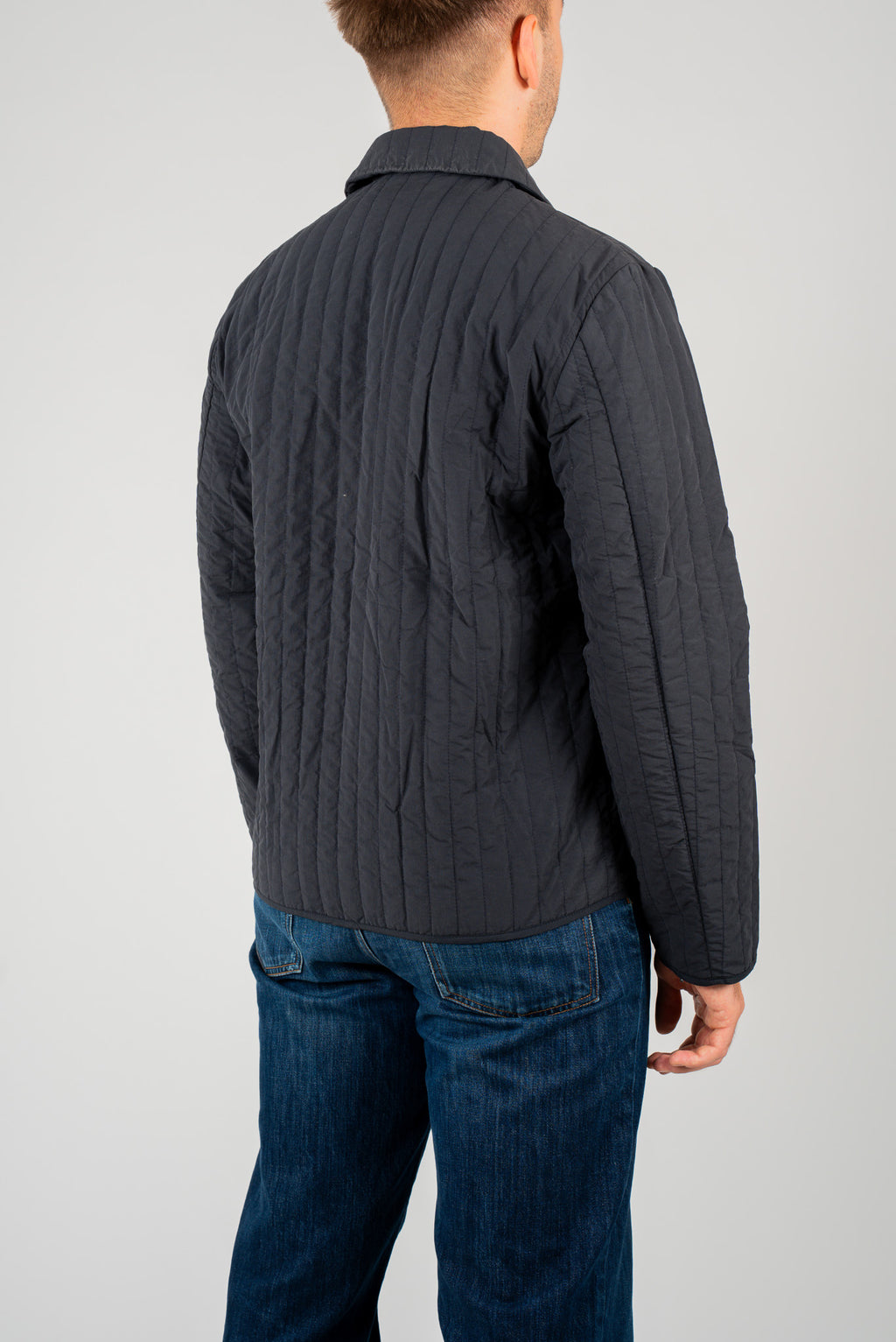 Giacca trapuntata leggera navy