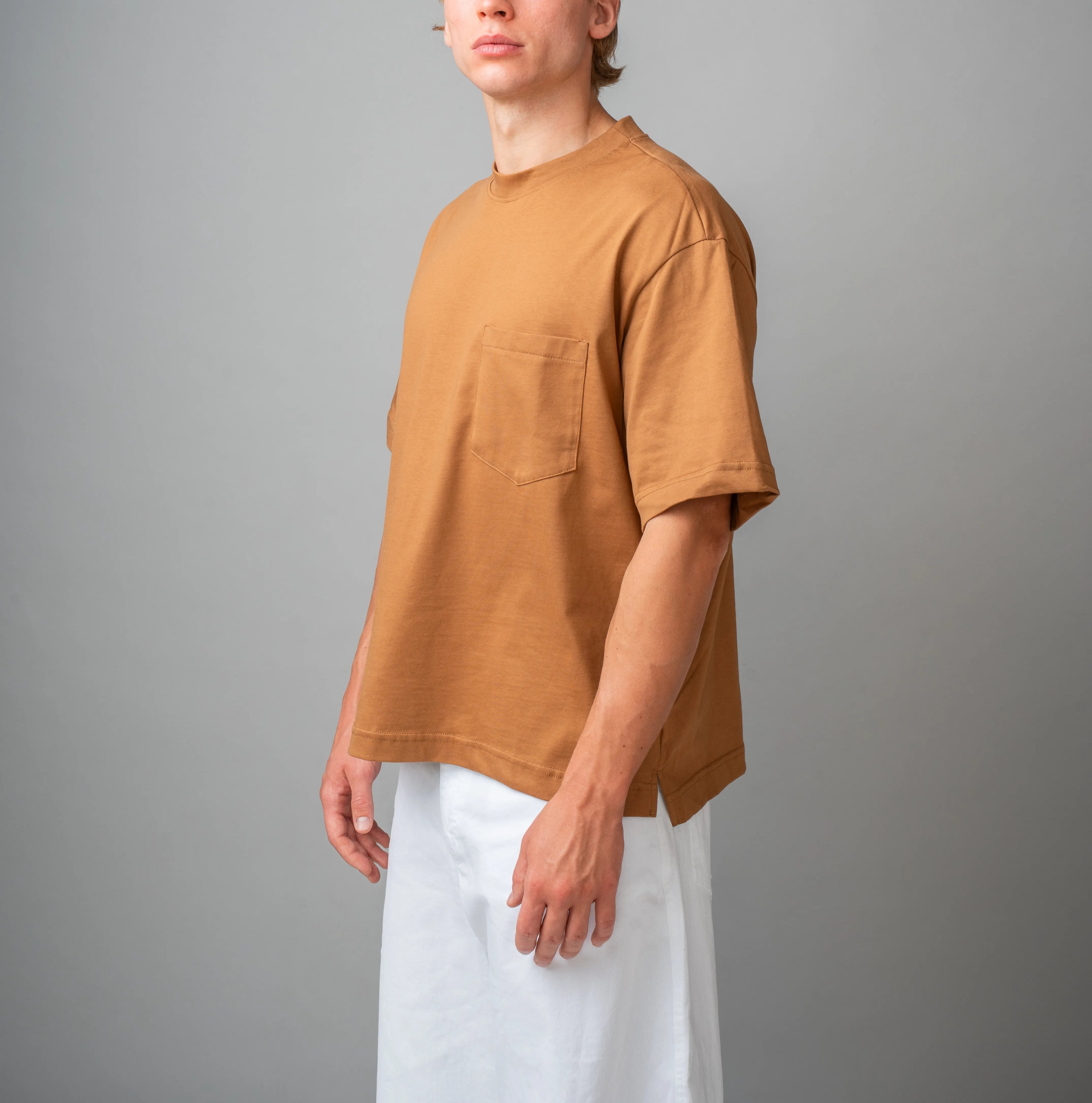 Cropped T-shirt - Marrone