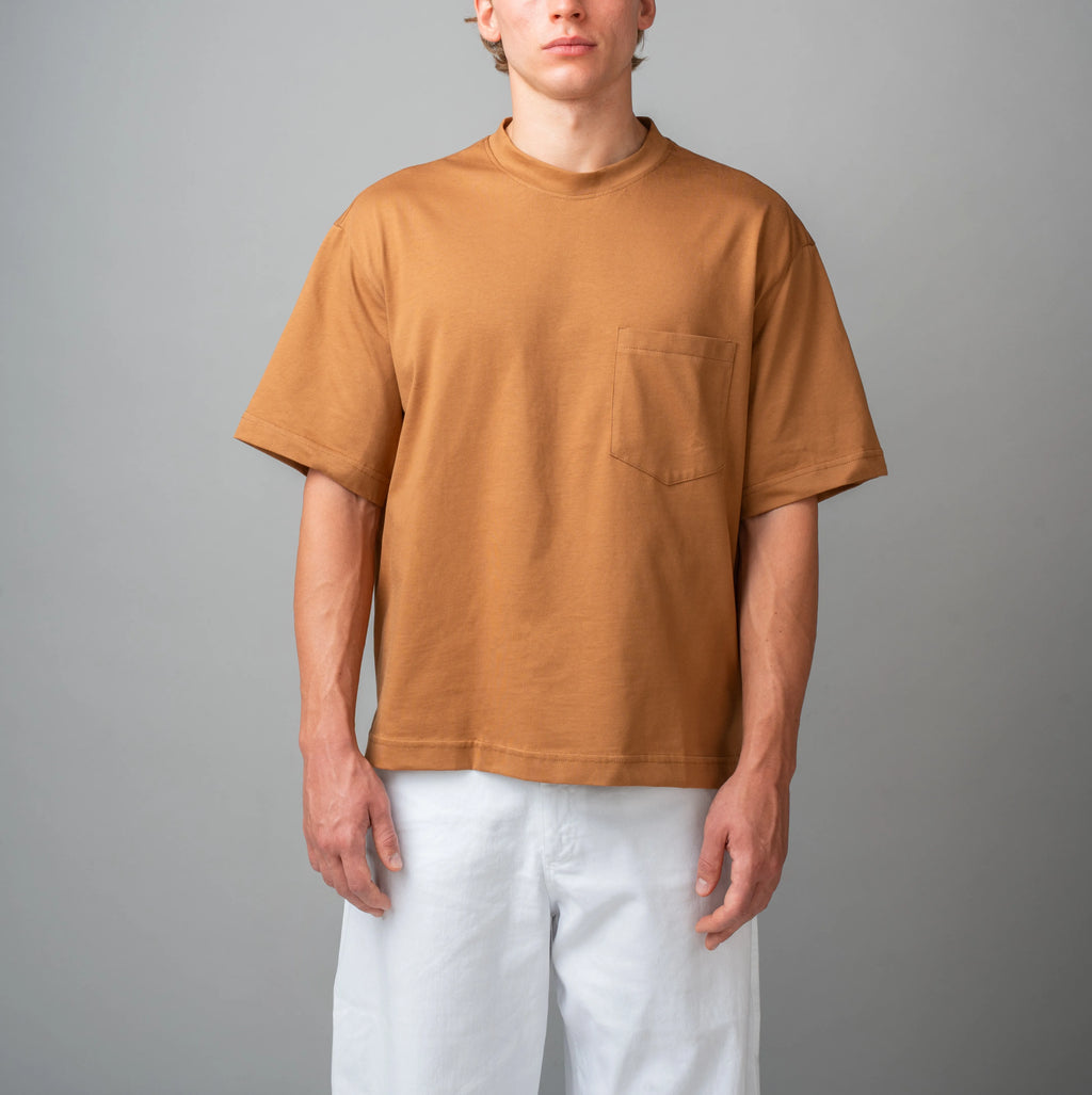 Cropped T-shirt - Marrone