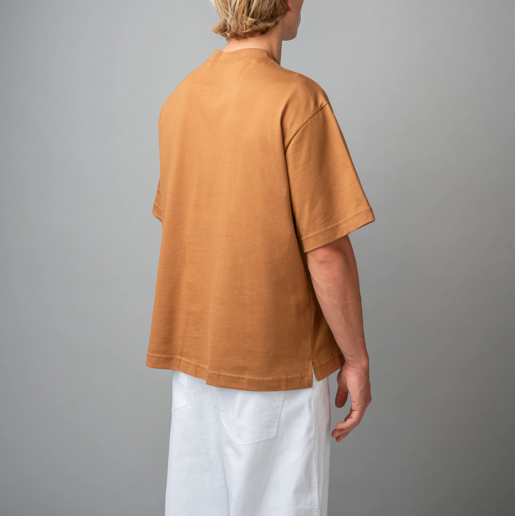 Cropped T-shirt - Marrone
