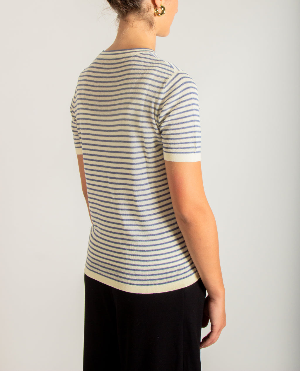 Maglia maniche corte a righe