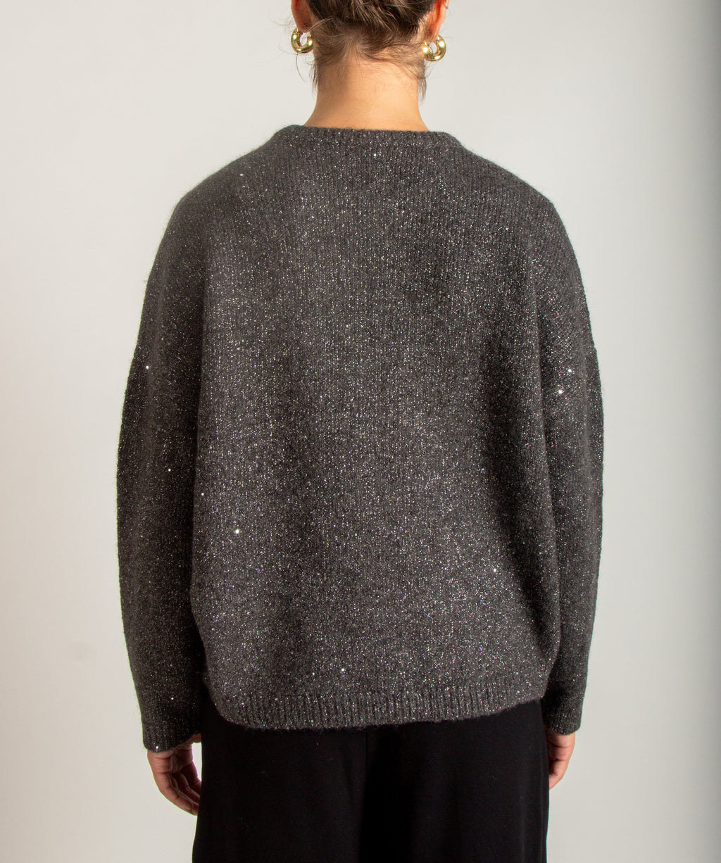 Maglia con filato lurex