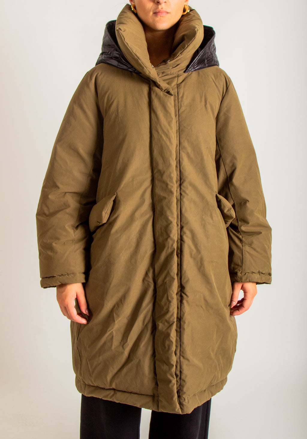 Parka con capuccio