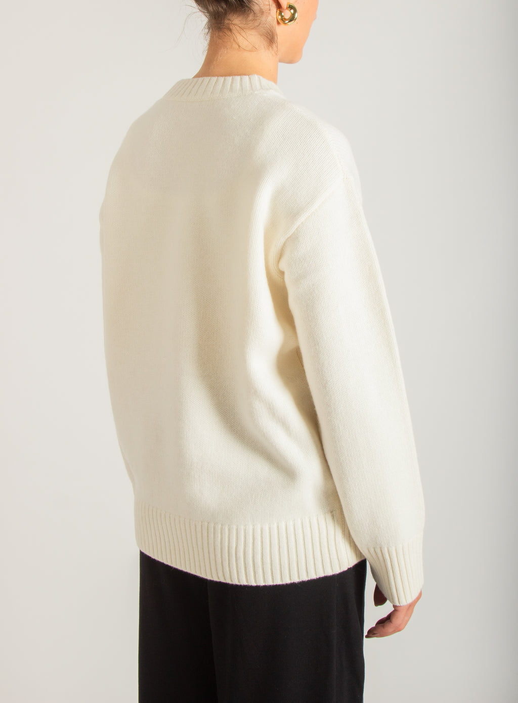 Maglione disegno intarsio