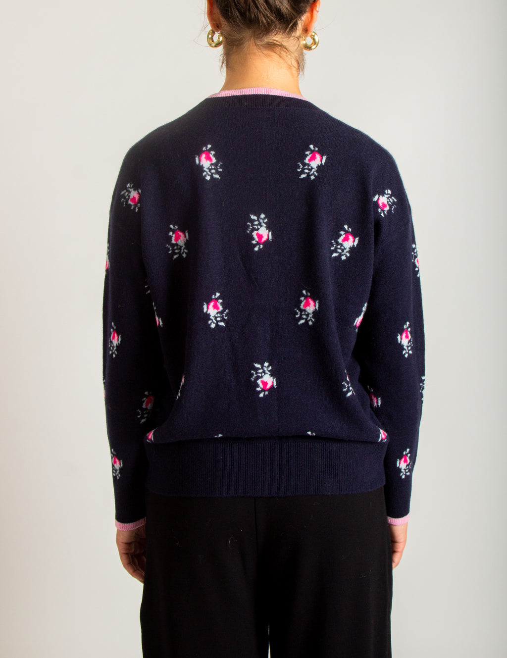 Cardigan motivi floreali