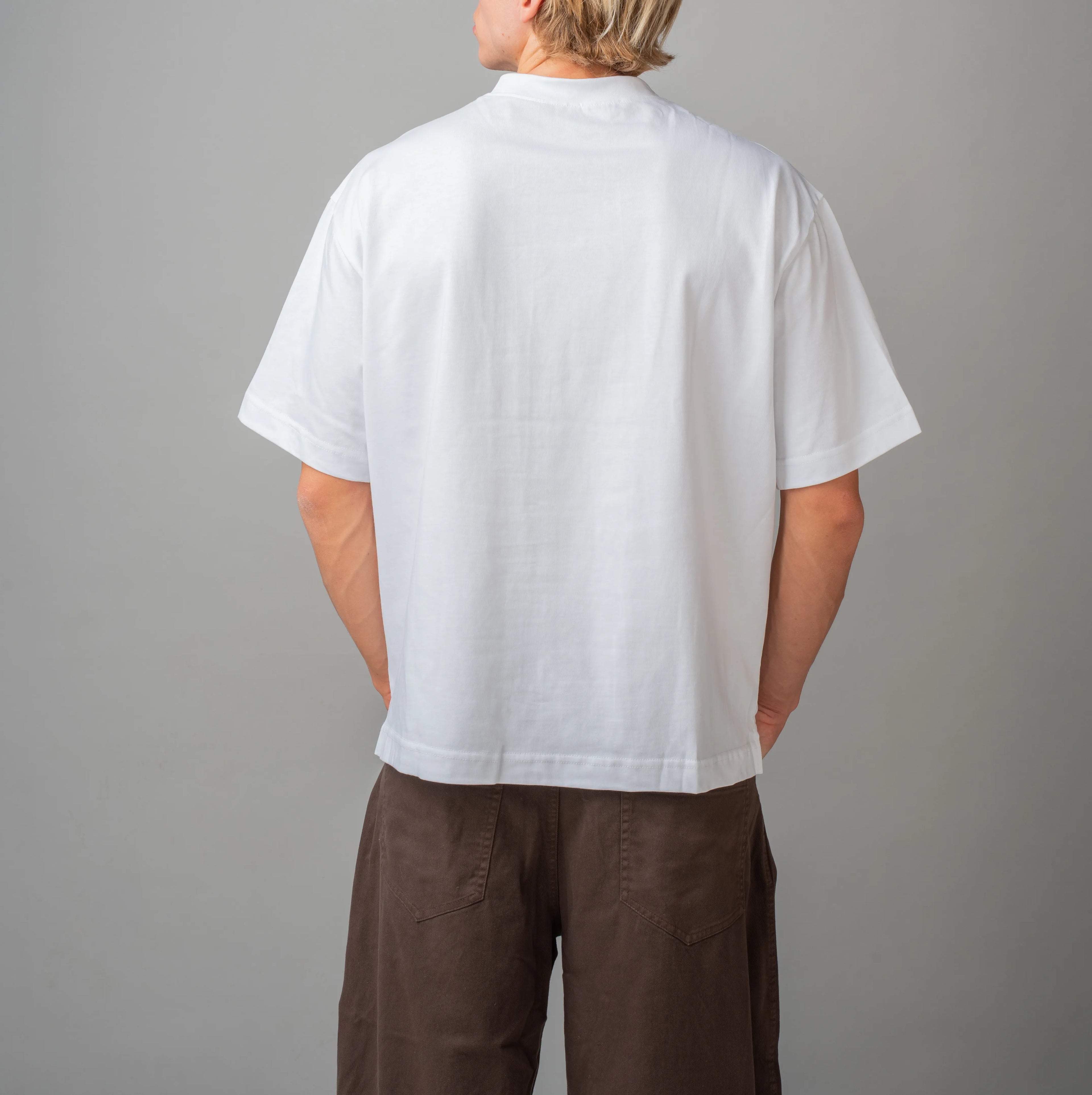 Cropped T-shirt - Bianco