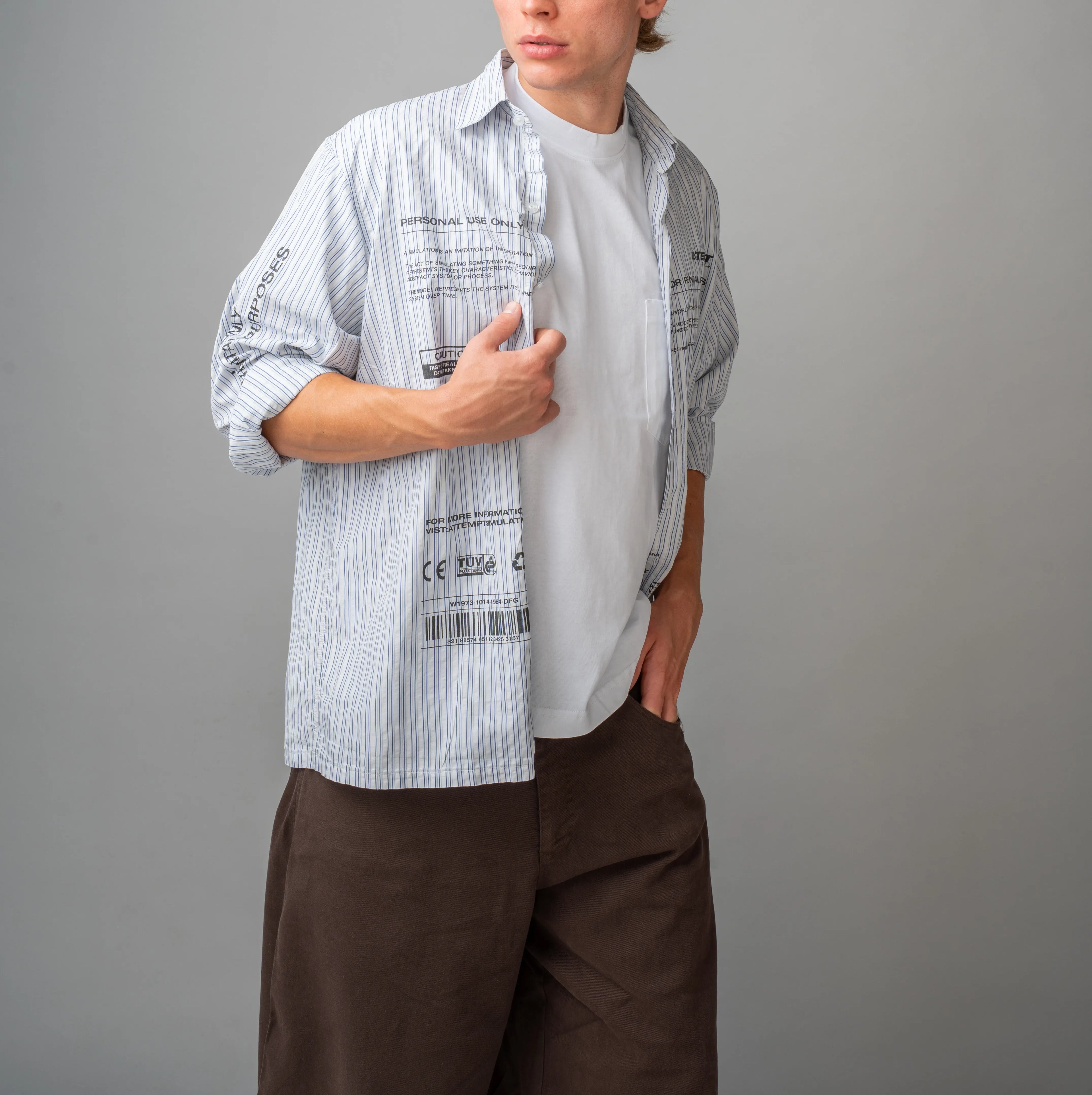 Cropped T-shirt - Bianco