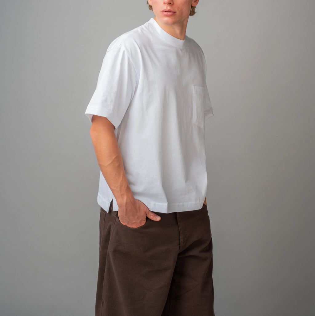 Cropped T-shirt - Bianco