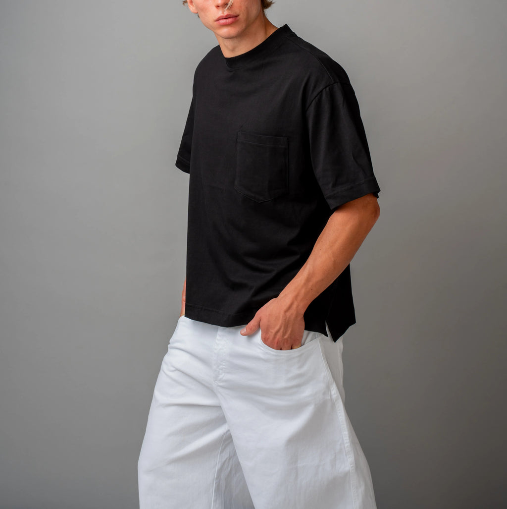 Cropped T-shirt - Nero
