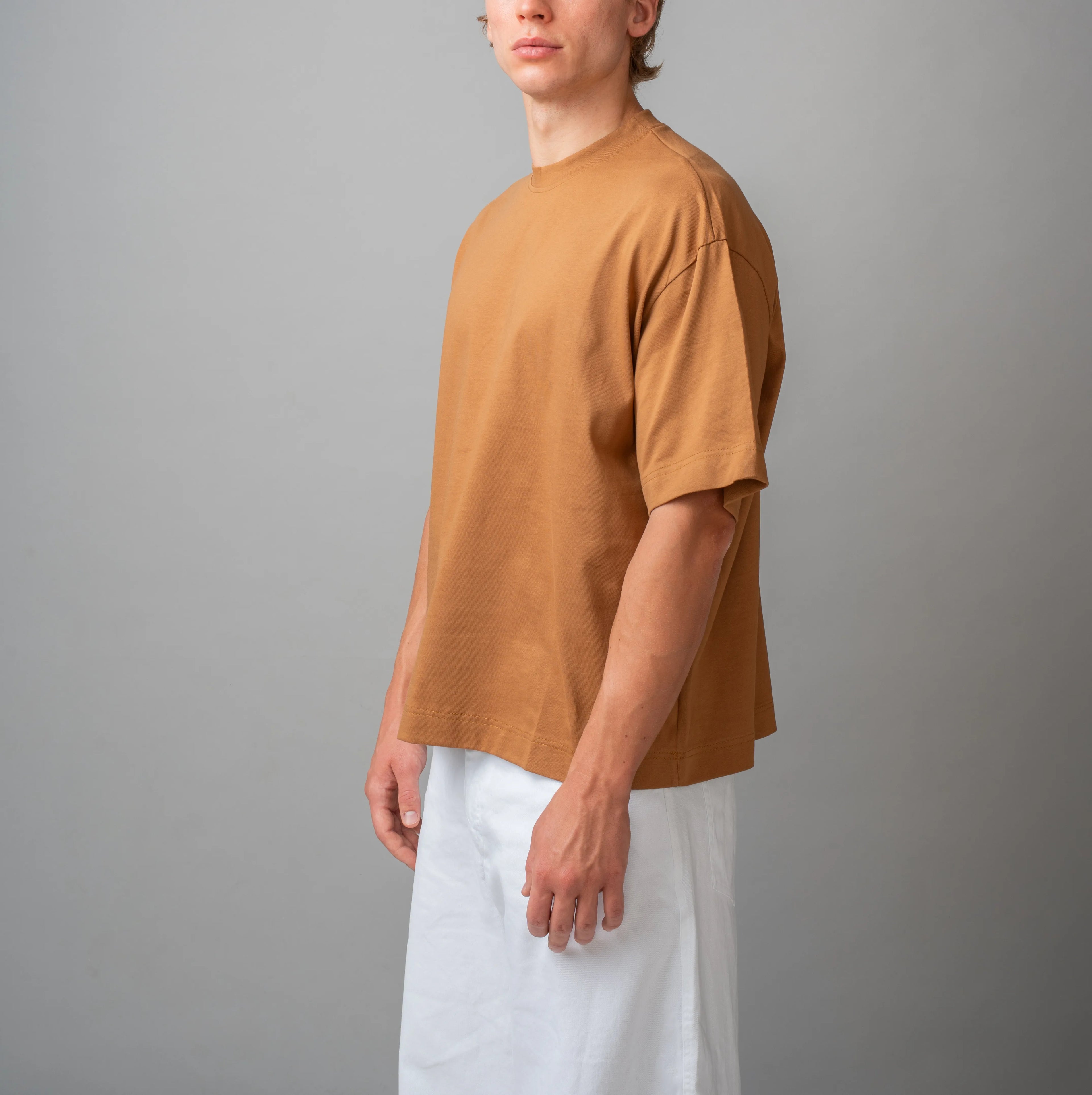 Over T-shirt - Marrone