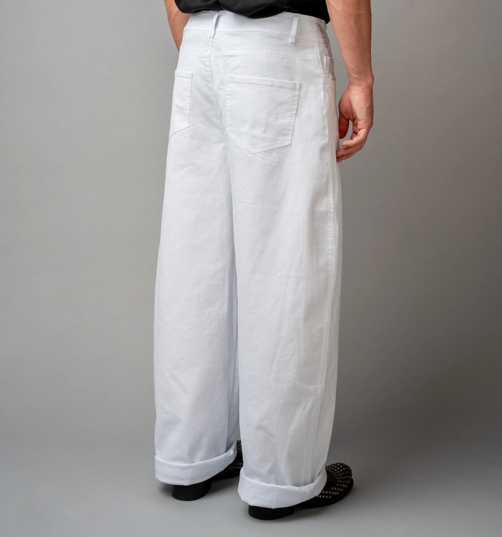 Pantalone baloon - Bianco